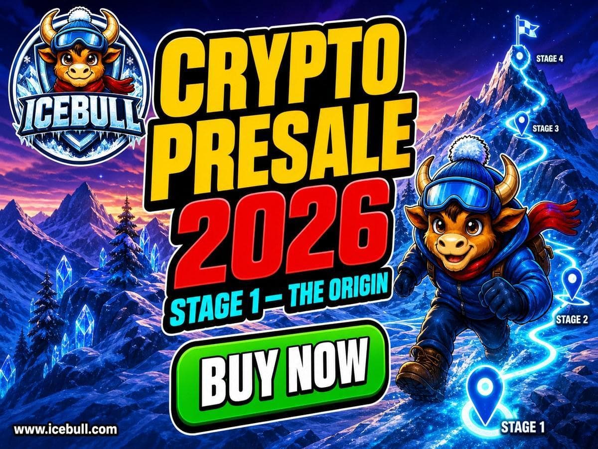 Next Crypto to Explode? Ethereum and AVAX Set the Pace as IceBull's Stage 1 Buy Window Opens