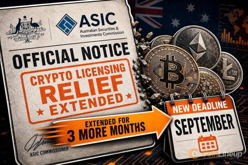 ASIC Extends Crypto Licensing Relief Until September for Three More Months