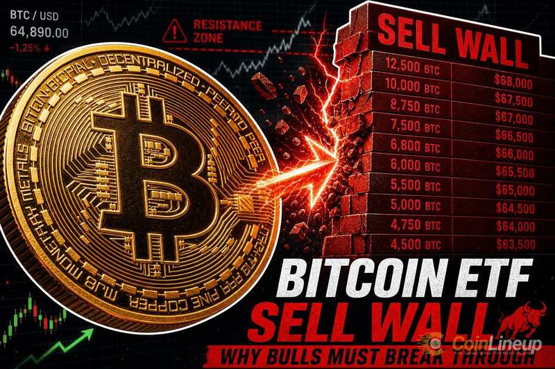 Bitcoin ETF Sell Wall: Why Bulls Must Break Through