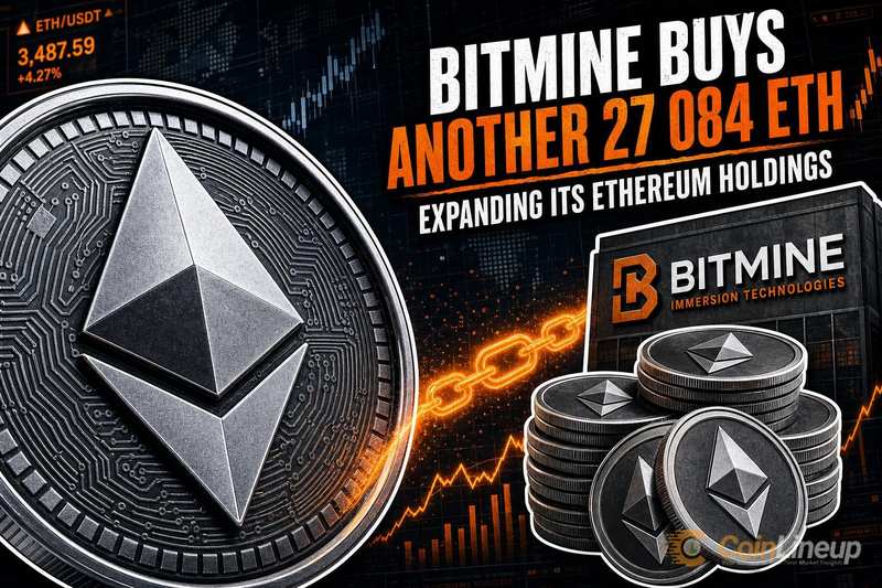 Bitmine Buys Another 27,084 ETH, Expanding Its Ethereum Holdings