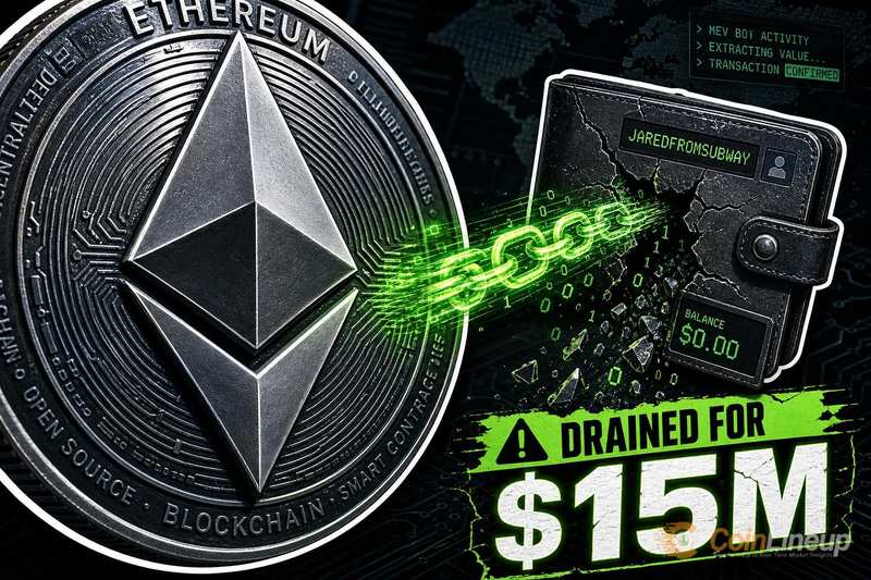 Ethereum MEV Bot JaredFromSubway Reportedly Drained for $15M