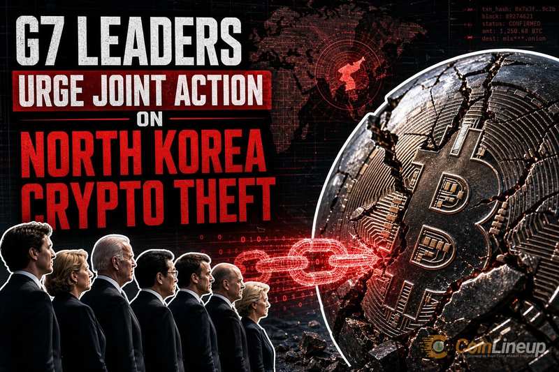 G7 Leaders Urge Joint Action on North Korea Crypto Theft