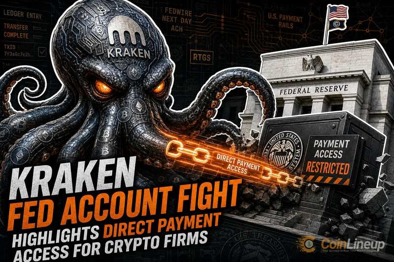 Kraken Fed Account Fight Highlights Direct Payment Access for Crypto Firms