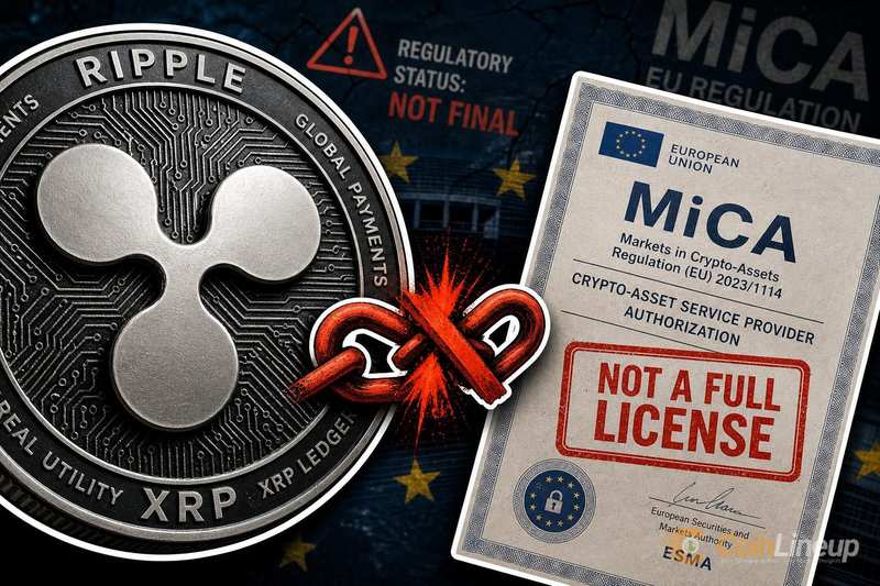 Ripple's MiCA Status Is Not Yet a Full License