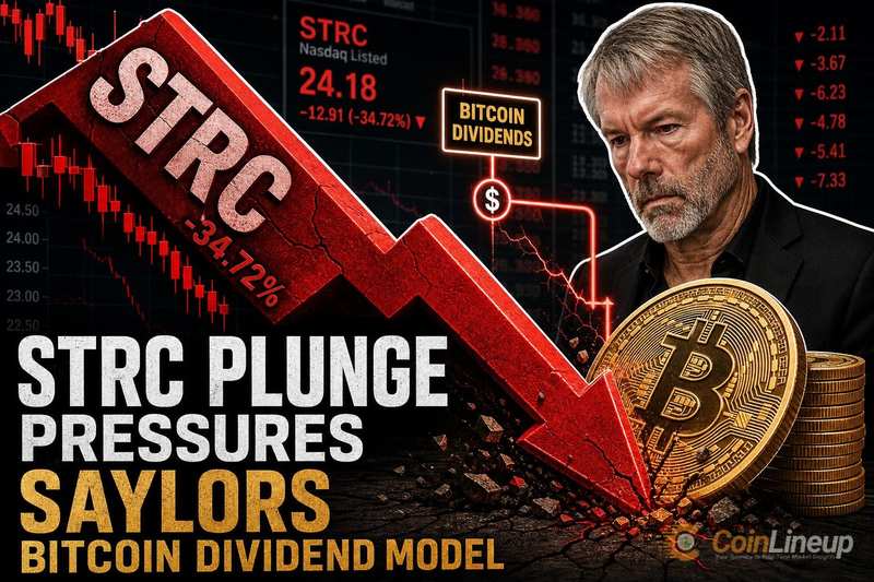 STRC Plunge Pressures Saylor's Bitcoin Dividend Model