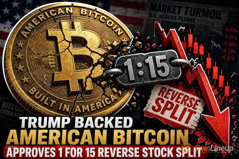 Trump-backed American Bitcoin approves 1-for-15 reverse stock split