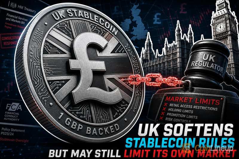 UK Softens Stablecoin Rules but May Still Limit Its Own Market