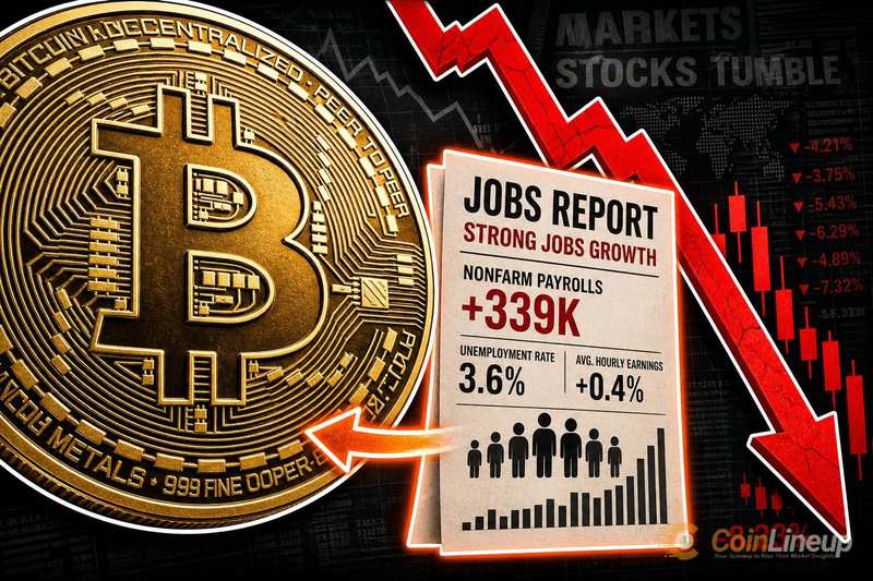 Why a Strong Jobs Market Can Trigger Bitcoin Sell-Offs