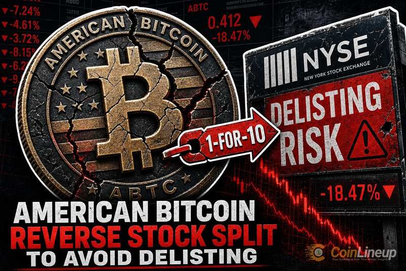 American Bitcoin Reverse Stock Split to Avoid Delisting