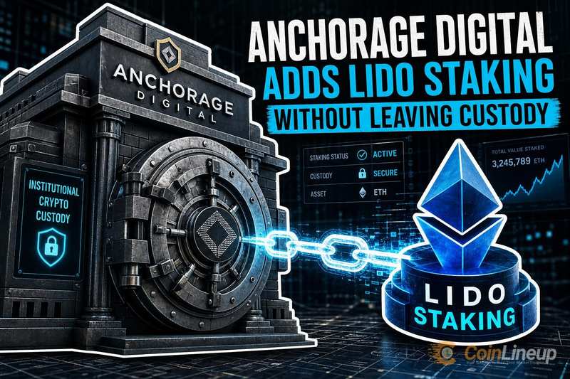 Anchorage Digital Adds Lido Staking Without Leaving Custody