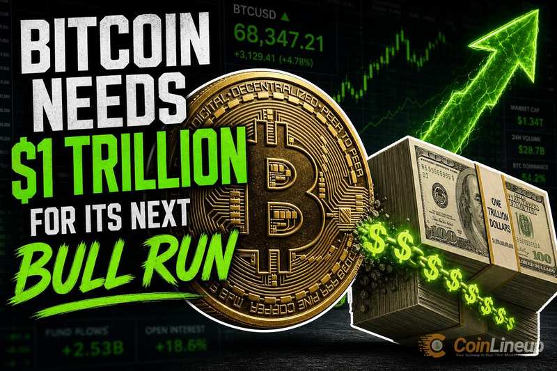 Bitcoin Needs $1 Trillion for Its Next Bull Run