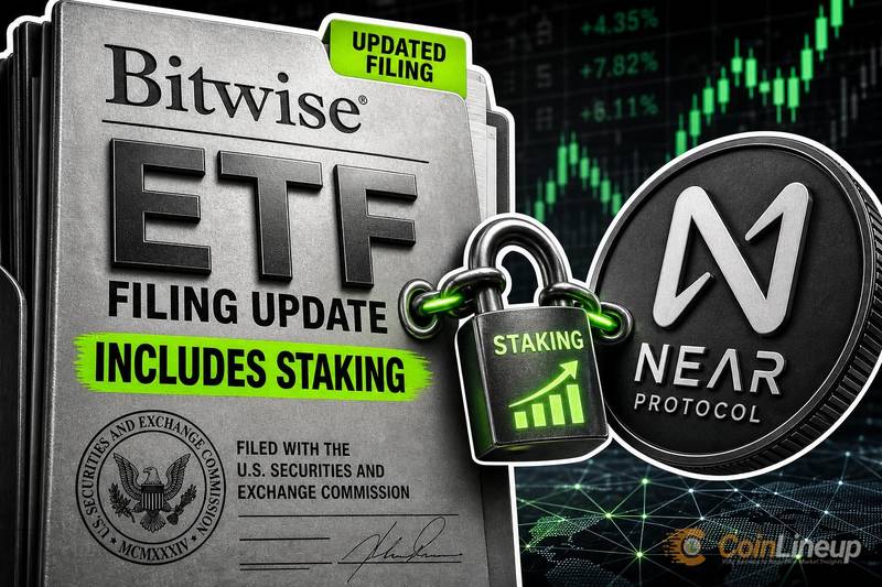 Bitwise Updates NEAR ETF Filing to Include Staking