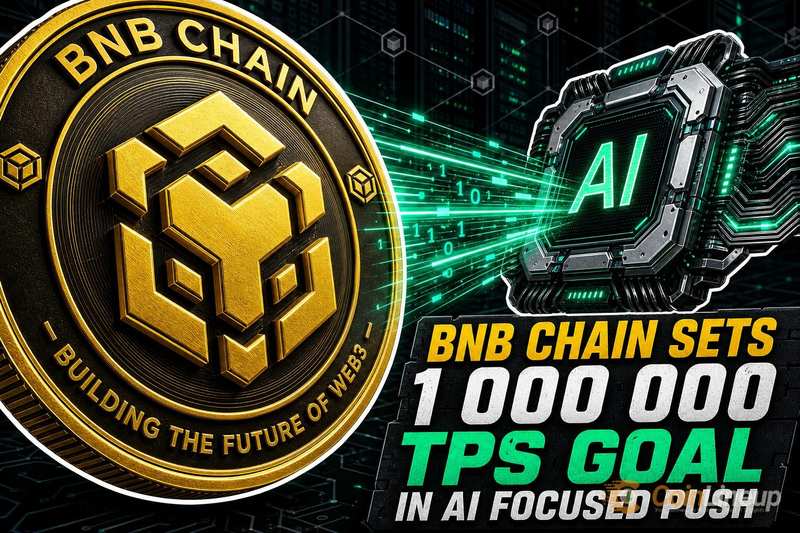 BNB Chain Sets 1,000,000 TPS Goal in AI-Focused Push