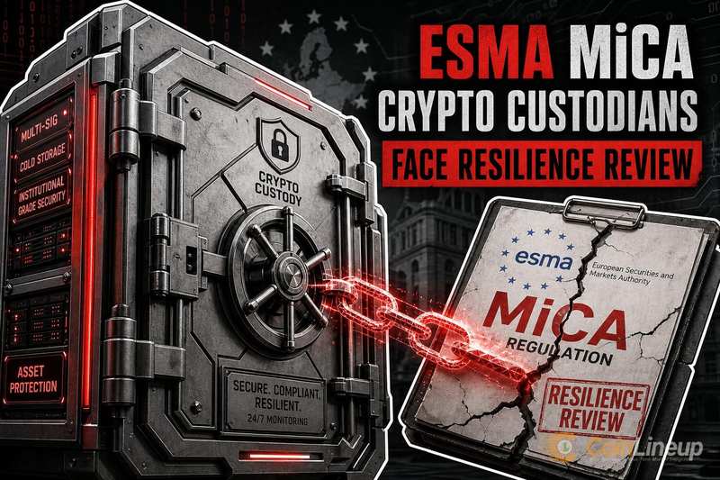 ESMA MiCA Crypto Custodians Face Resilience Review