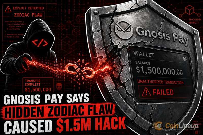 Gnosis Pay says hidden Zodiac flaw caused $1.5M hack