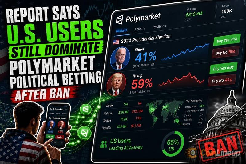 Report Says U.S. Users Still Dominate Polymarket Political Betting After Ban