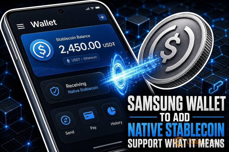 کیف پول سامسونگ برای افزودن پشتیبانی استیبل کوین بومی: معنی آن چیست