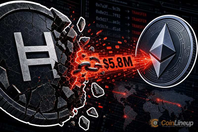 Suspected Hedera exploit sends $5.8M to Ethereum