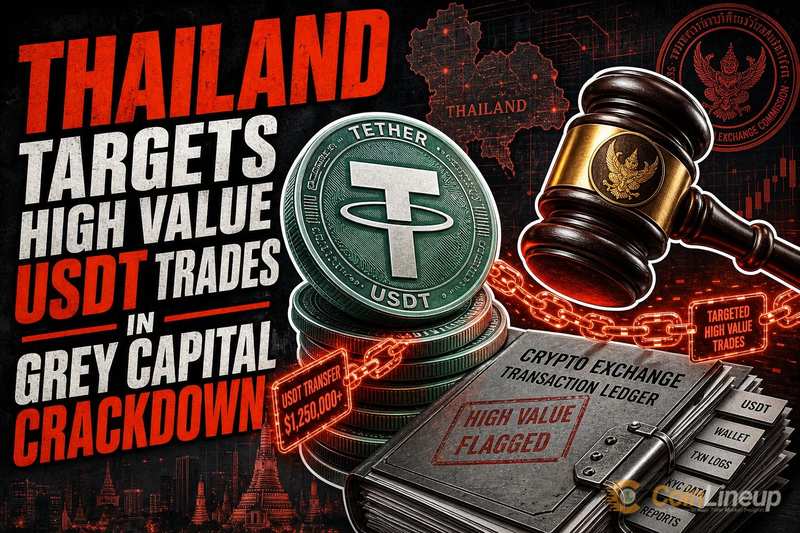 Thailand Targets High-Value USDT Trades in Grey Capital Crackdown