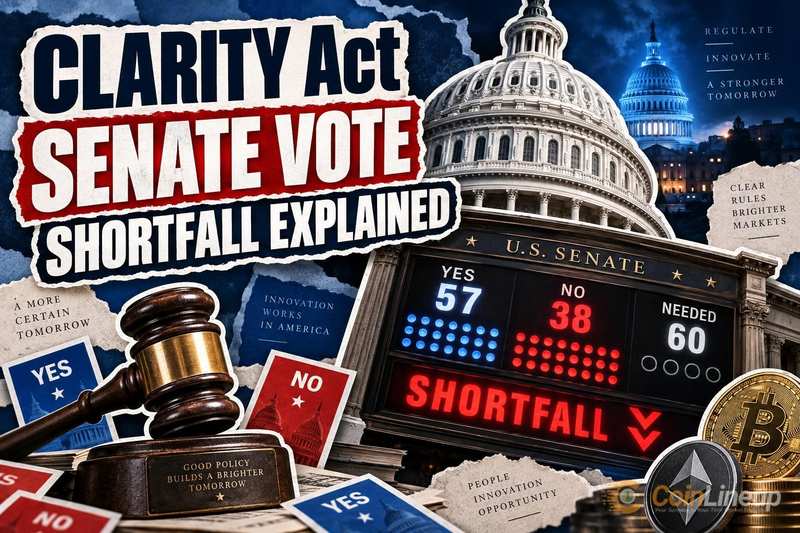 CLARITY Act Senate Vote Shortfall Explained
