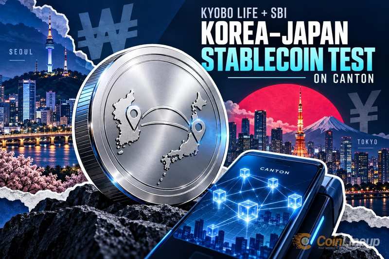 Kyobo Life, SBI Complete Korea-Japan Stablecoin Test on Canton