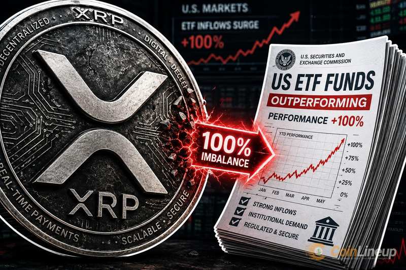 XRP ETF Imbalance as US Funds Outperform Token by 100%